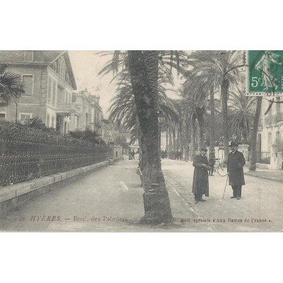 Hyéres - Rue des palmiers
